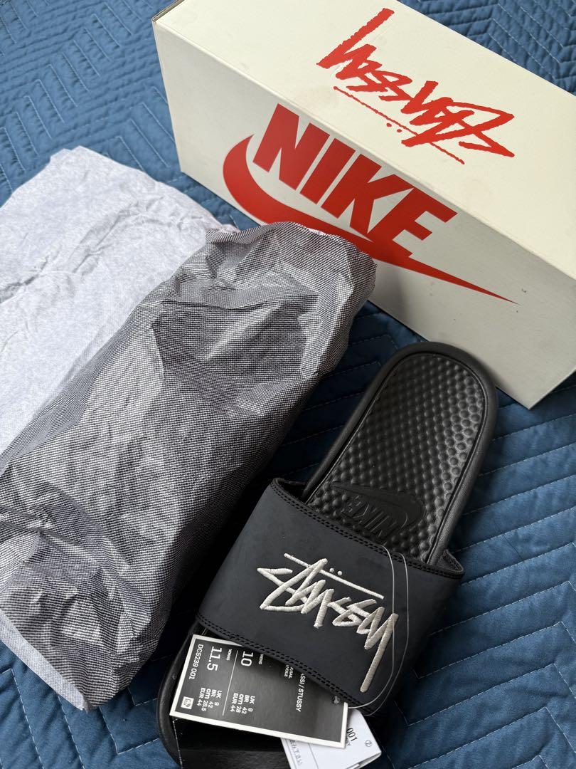STUSSY ステューシー x NIKE ナイキ ベナッシ スライド 28cm