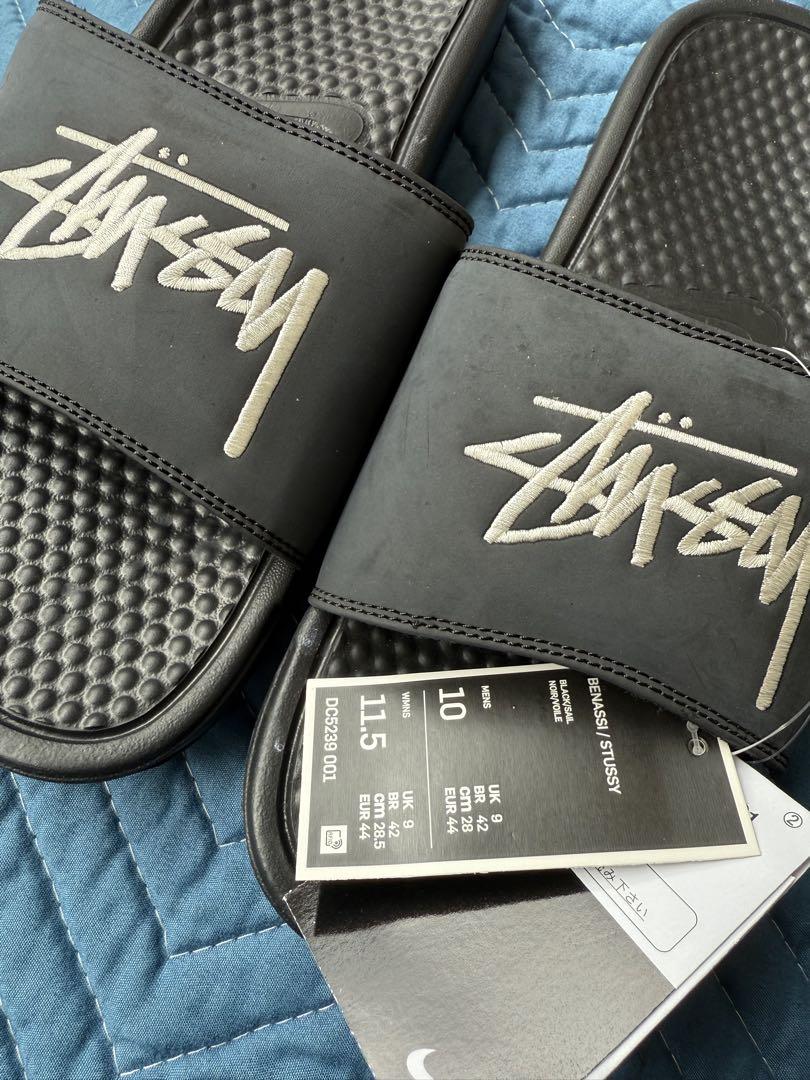 STUSSY ステューシー x NIKE ナイキ ベナッシ スライド 28cm