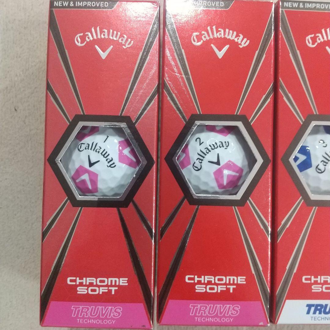 キャロウェイ クロムソフト Truvis 4スリーブセット キャロウェイ クロムソフト Truvis 4スリーブセット - メルカリ