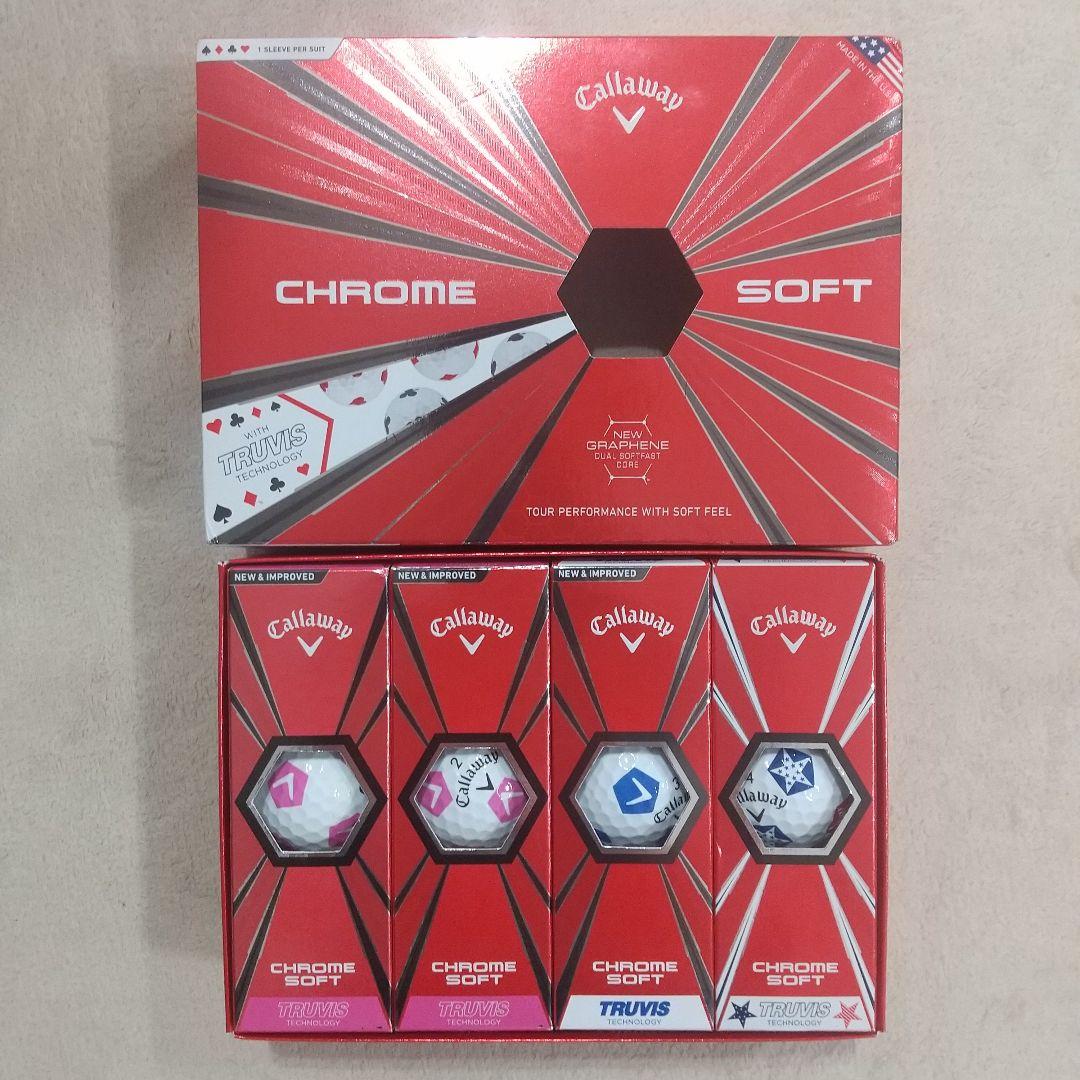 キャロウェイ クロムソフト Truvis 4スリーブセット キャロウェイ クロムソフト Truvis 4スリーブセット - メルカリ
