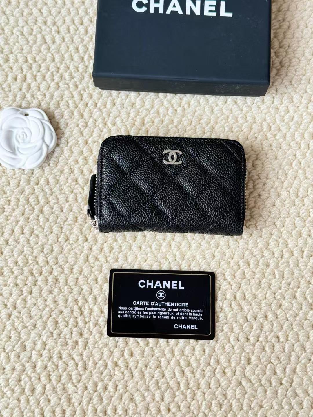 【新品未使用】美品 ★CHANEL ファスナー付き財布