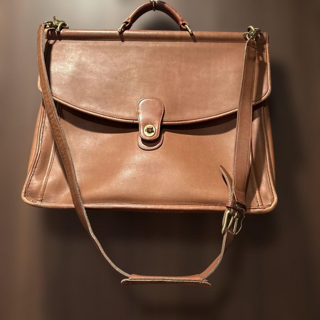 sail❣️オールドコーチcoachレザー ブラウン ショルダーバッグ
