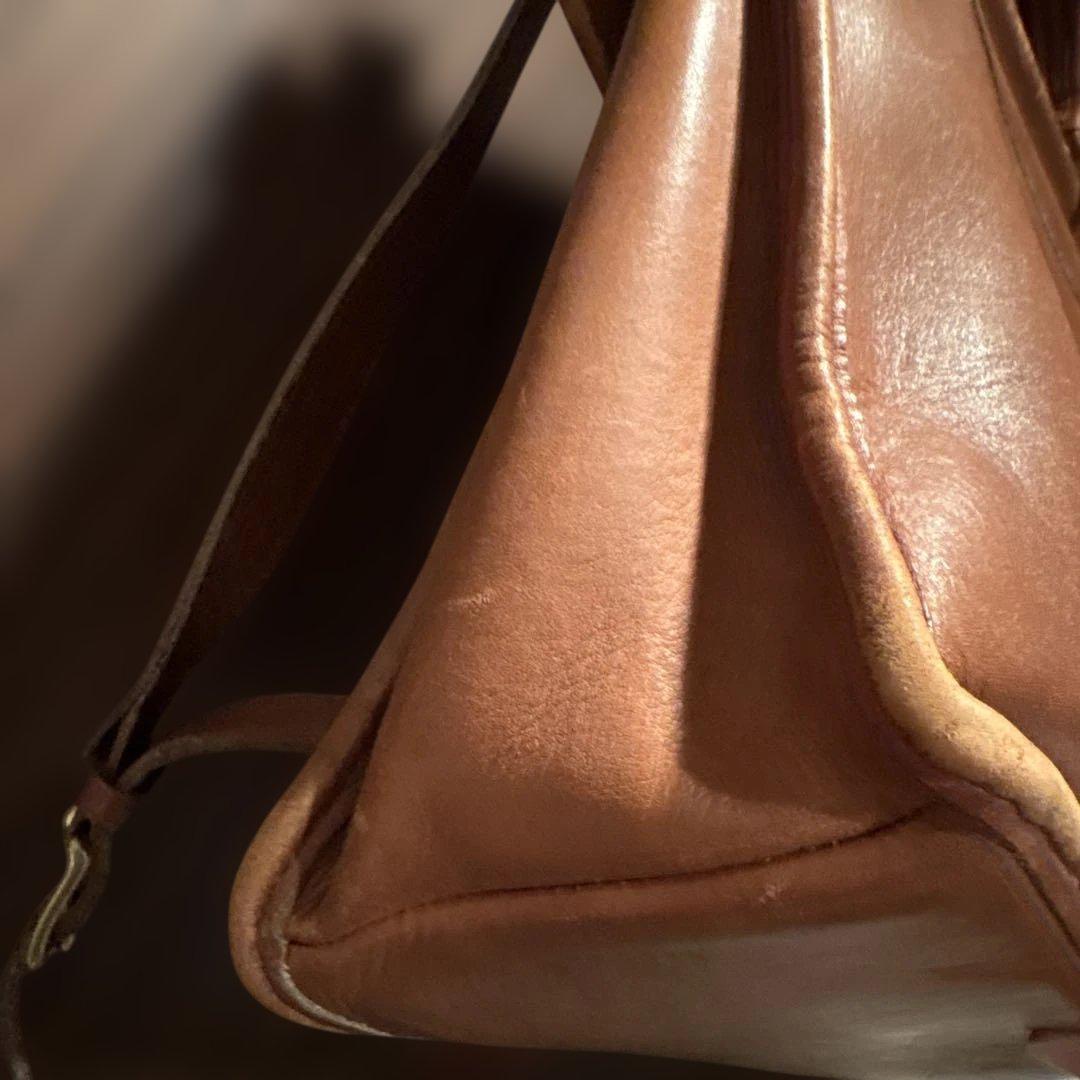 sail❣️オールドコーチcoachレザー ブラウン ショルダーバッグ
