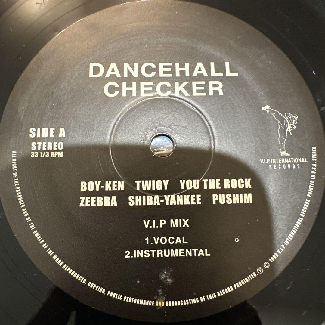 DANCEHALL CHECKER ZEEBRA レコード