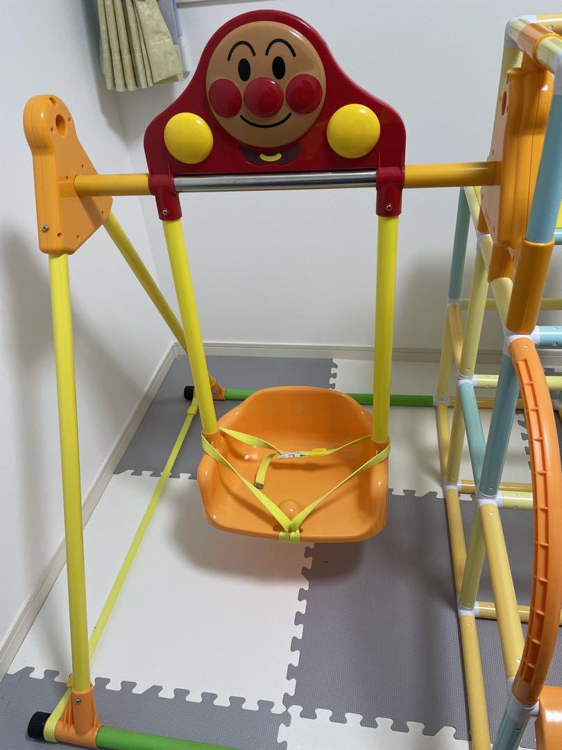 アンパンマン うちの子天才 ブランコパークDXジャングルジム 滑り台 すべり台