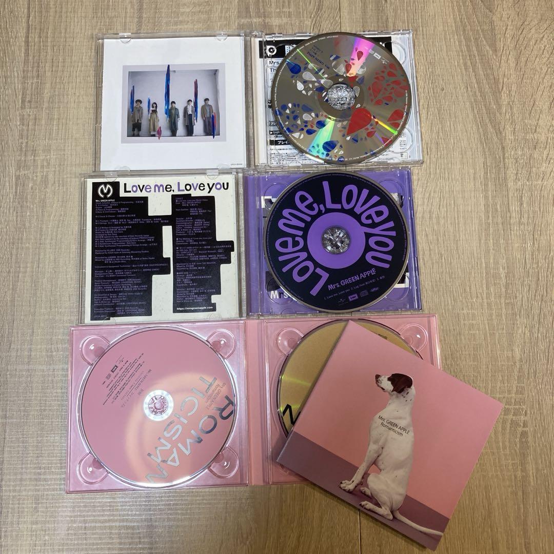 Mrs. GREEN APPLE CD/DVD【初回限定盤あり】