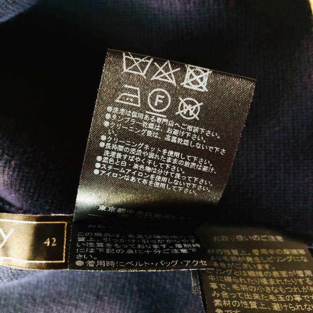 4.7万✨未使用 フォクシー ボレロ 22年 ミッドナイトブルー 42 大きめ 4.7万✨未使用 フォクシー ボレロ 22年 ミッドナイトブルー 42