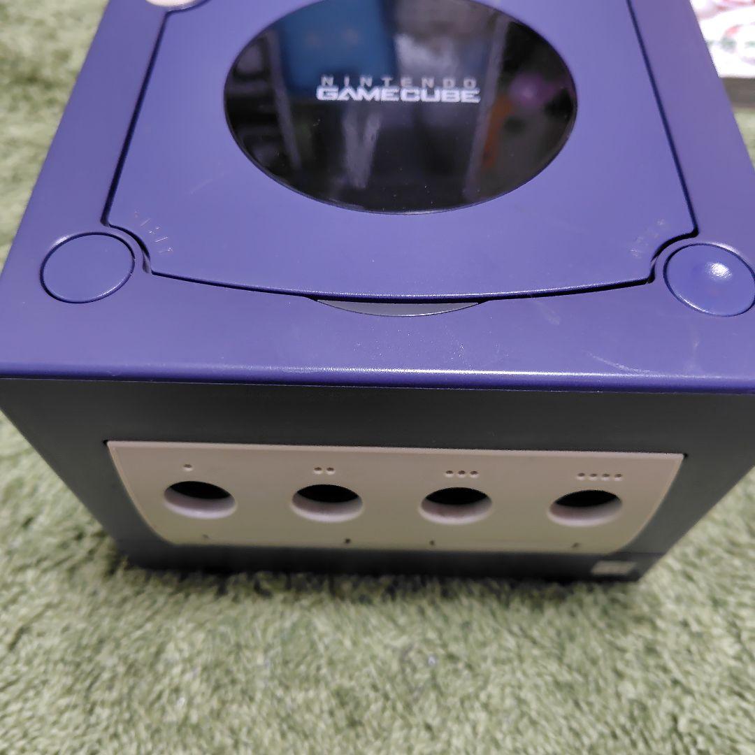 動作確認済】ゲームキューブ バイオレット 本体 ソフト セット