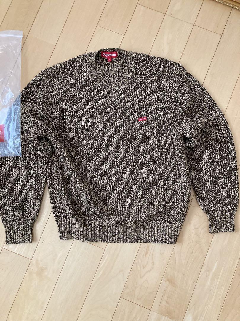 Supreme Melange Rib Knit Sweater 
