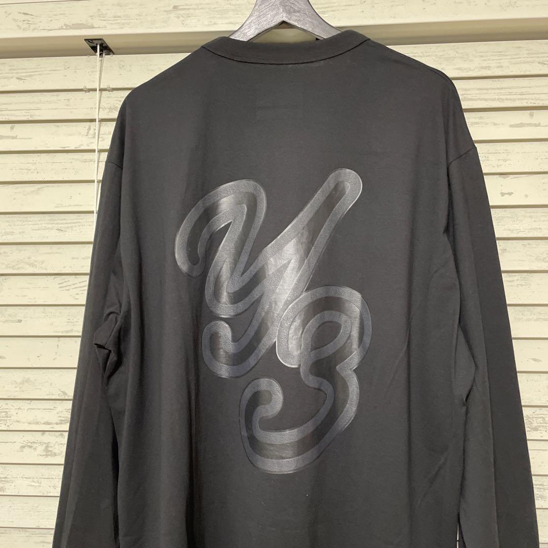 新品タグ付き Y-3 Yohji yamamoto ロゴロングスリーブ長袖T