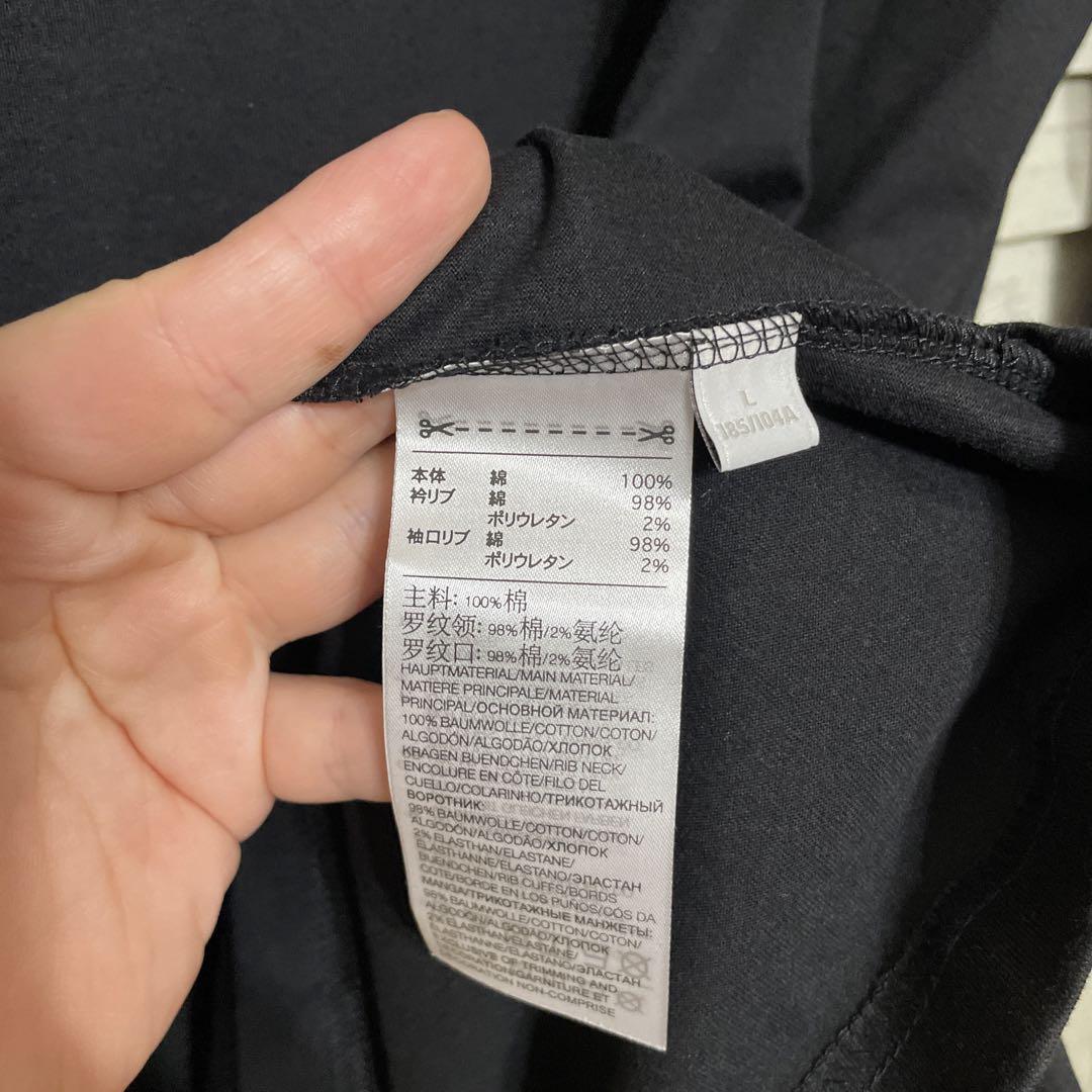新品タグ付き Y-3 Yohji yamamoto ロゴロングスリーブ長袖T