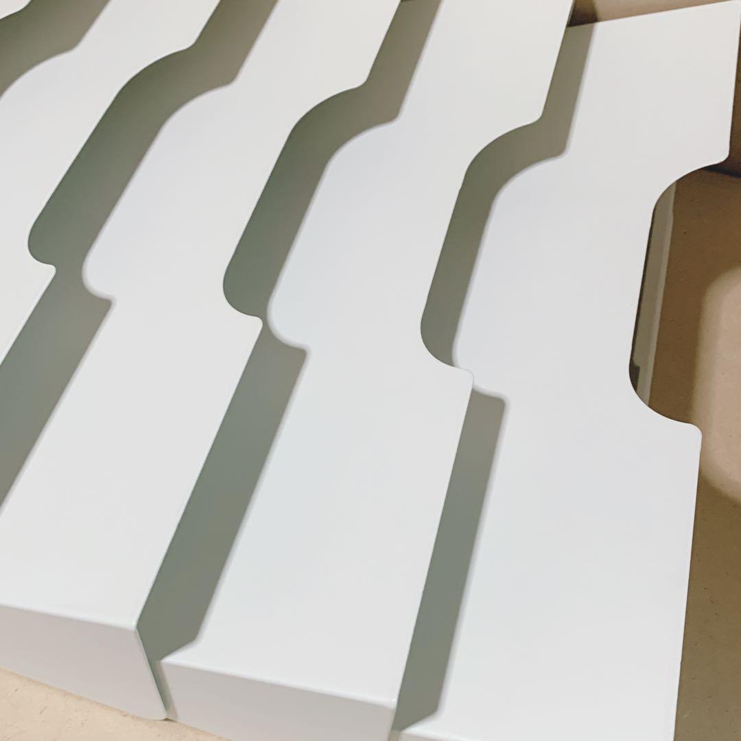 廃盤品 IKEA KVISSLE 5段 イケア クヴィッスレ ウォールラック