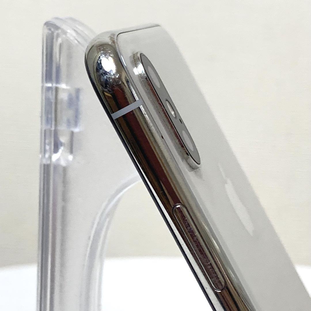 【ジャンク】IPhone X シルバー　64GB バッテリー容量75% 初期化済 ジャンク】IPhone X シルバー 64GB バッテリー容量75% 初期化済