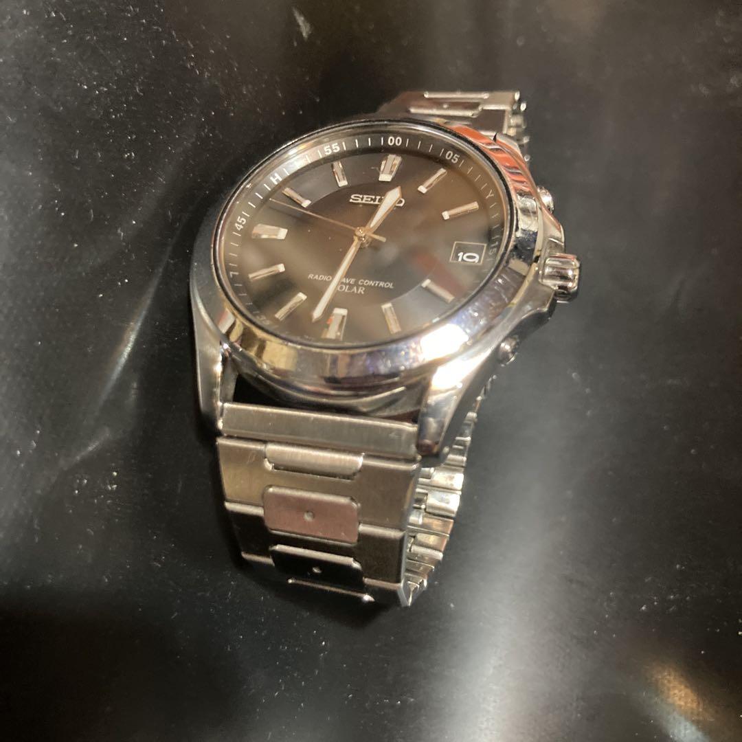 SEIKO 電波ソーラー メンズ 腕時計 7B22-0AY0 SEIKO 電波ソーラー メンズ 腕時計 7B22-0AY0