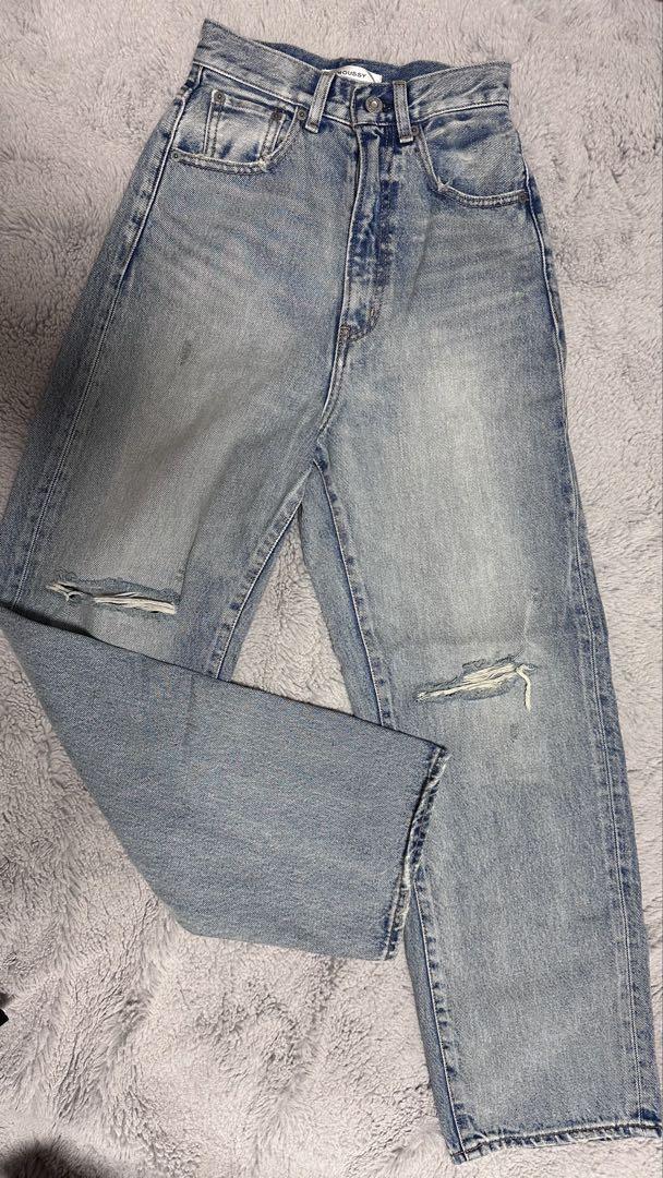 moussy 人気 010EAS11-5380 ハイウエスト ストレート