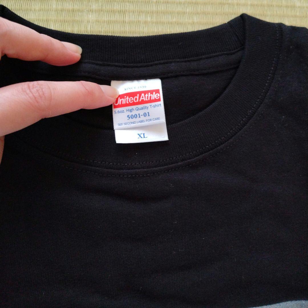 新品未使用/スピッツspitz/カスタマイズTシャツ/XL/黒/ブラック