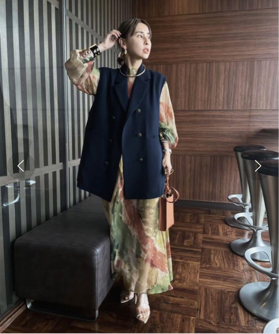 美品　アメリヴィンテージ　UND WILLOW PAINT DRESS アメリヴィンテージ UND WILLOW PAINT DRESS