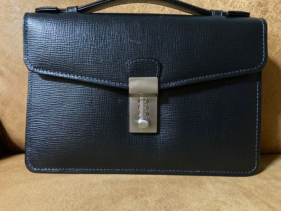 AOKI 青木鞄 セカンドバッグ ダイヤルロック 日本製