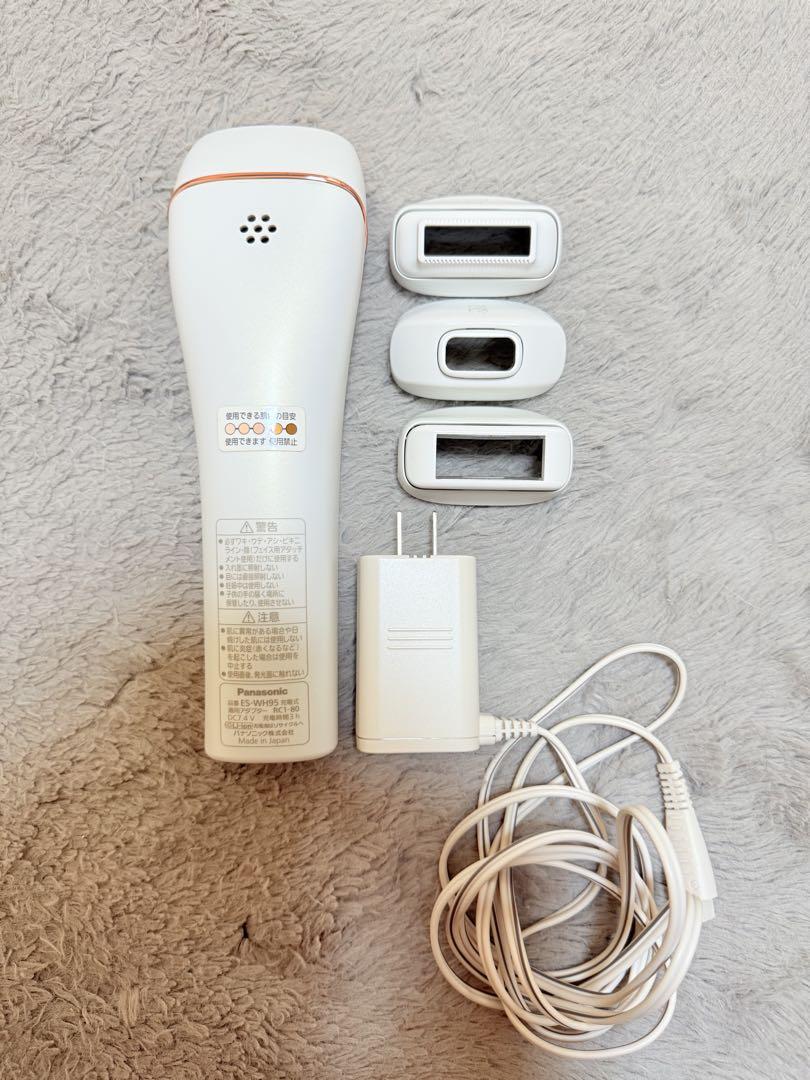 Panasonic ES-WH95 脱毛器 概要 光美容器 光エステ〈ボディ＆フェイス用〉 ES-WH95