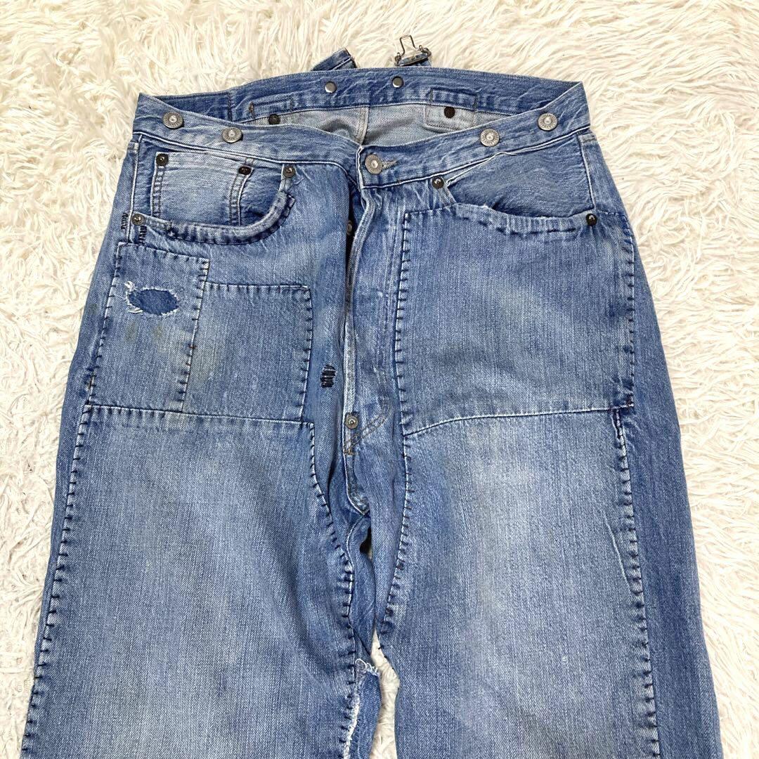 【おトク】 希少】リーバイス 501XX リペア加工 1890 ジーンズ デニムパンツ パンツ
