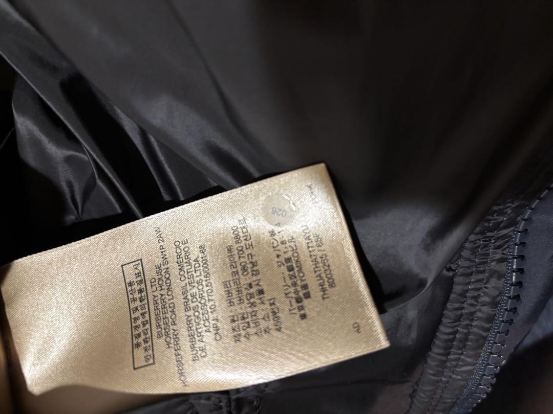 BURBERRY フード付きダウンジャケット　48