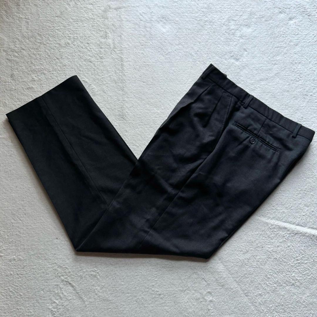 極美品 希少 ダンヒル スーツ セットアップ ダブル XL ダークグレー