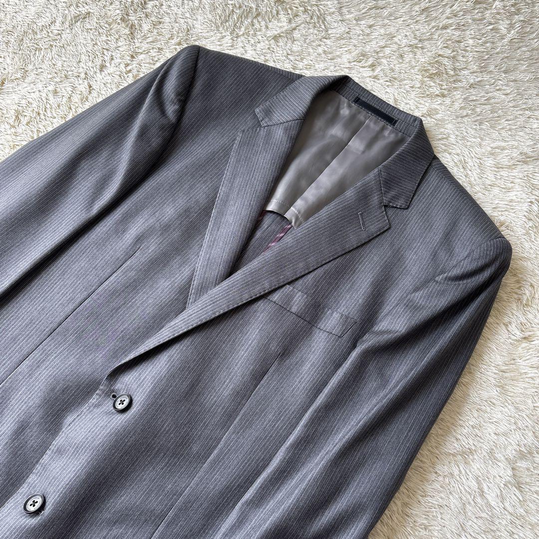 L-Blood ティノラス　スリーピース　スーツ　セットアップ　ストライプ　XL