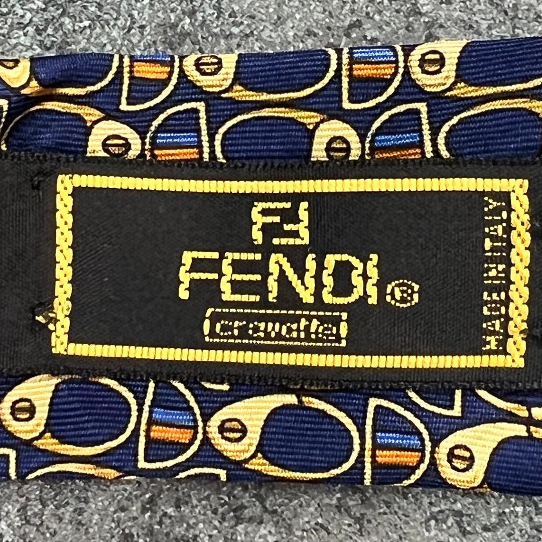 最大54%オフ!最大54%オフ!伊製 FENDI フェンディ ネクタイ シルク