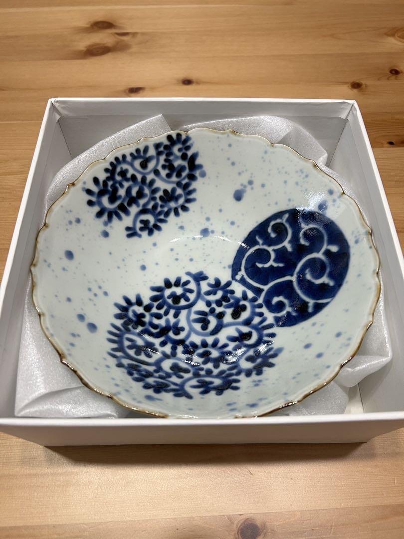 福泉窯　丸紋唐草　菓子鉢