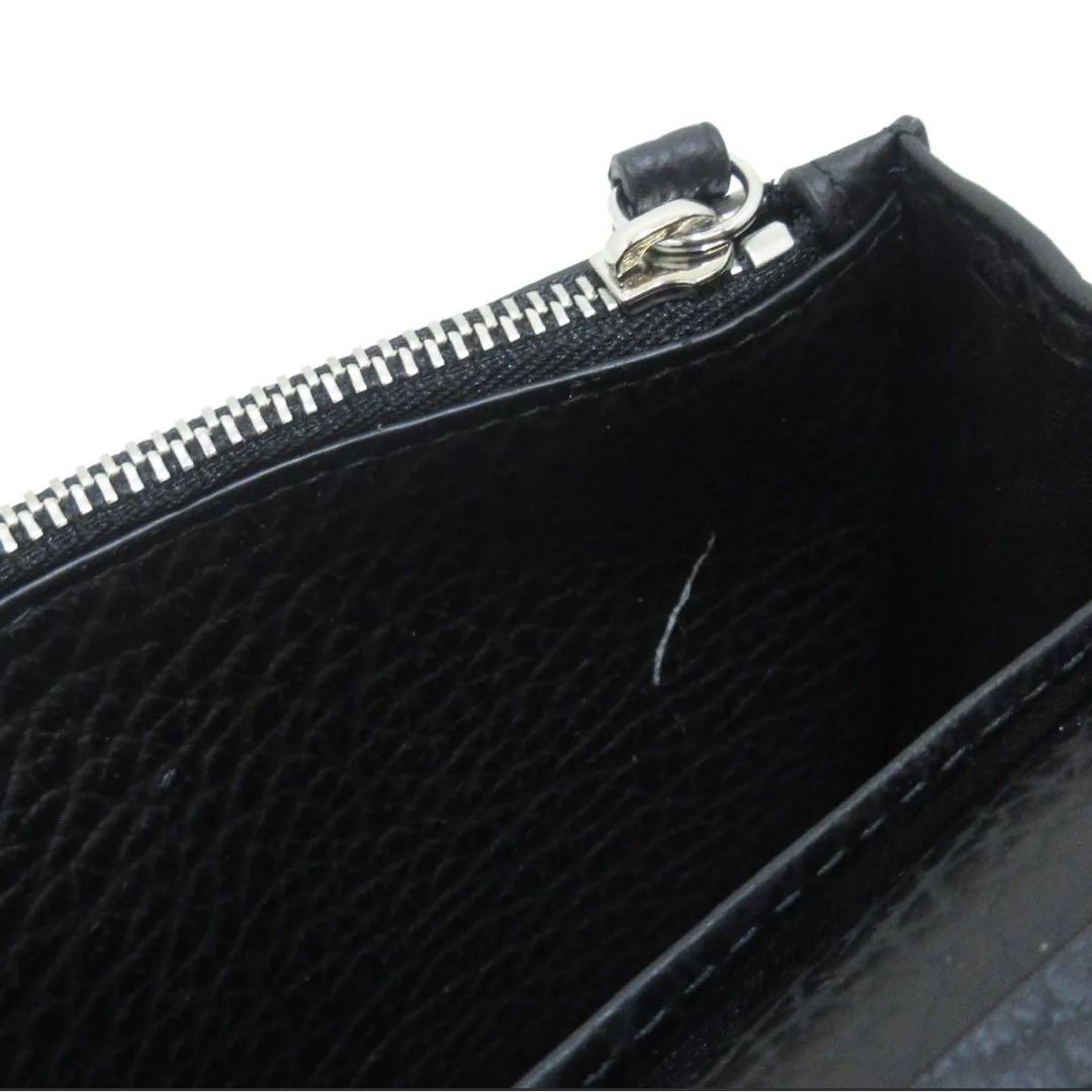 正規品保証]Maison Margiela 美品 黒チェーンウォレット 鑑定有