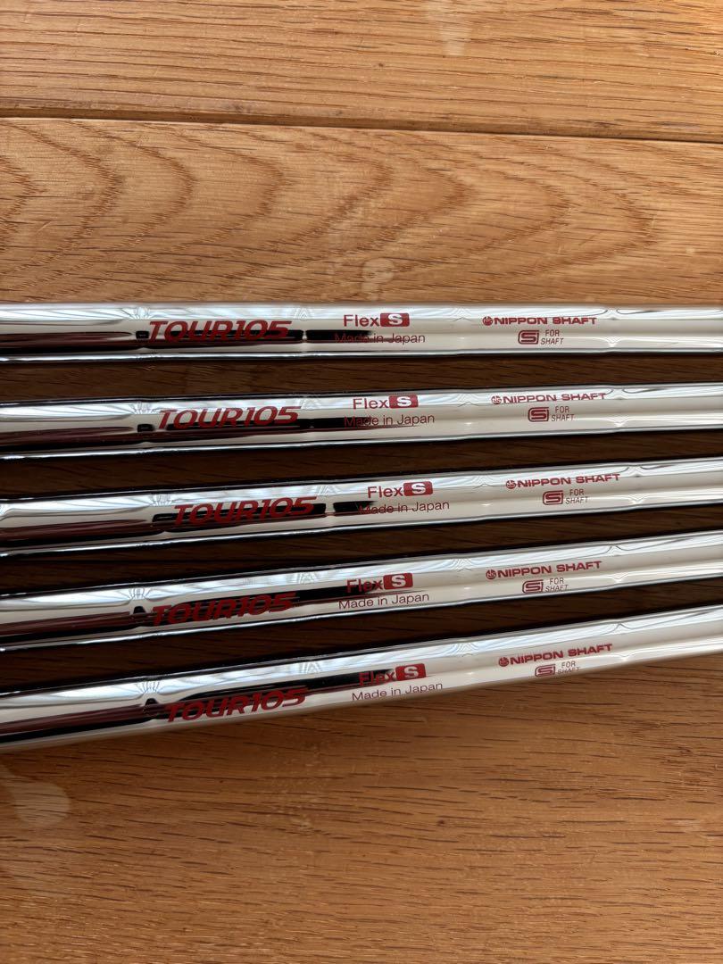 N.S.PRO modusモーダスTOUR105 S 5本セット（6i〜PW）