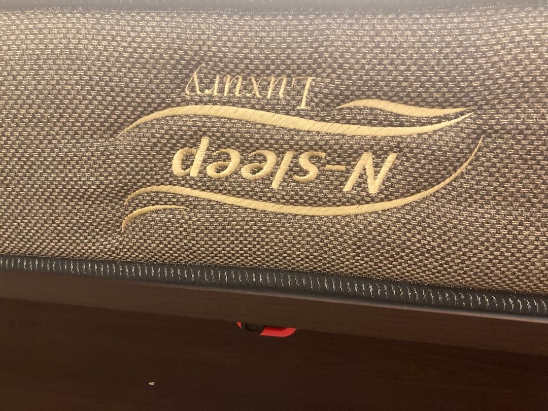 ダブルベッドフレーム＆マットレス 深底タテ型NITORI