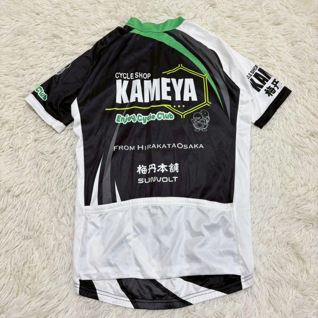 最新モデル n6204 美品✨サンボルト 半袖 スポーツ 薄手 L サイクルジャージ ウェア