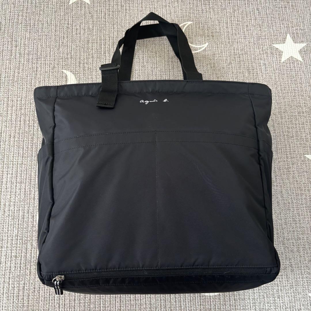 【美品】アニエスベー ペアレンツバッグ マザーズバッグ