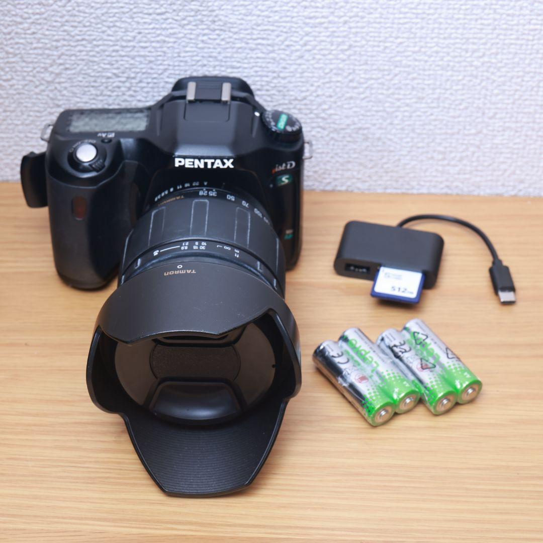 スマホ転送可 PENTAX istD S SDカード他 デジタル一眼レフカメラ