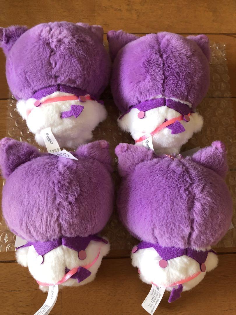 ちいかわ サンリオ コラボ マスコットホルダー モモンガ クロミ