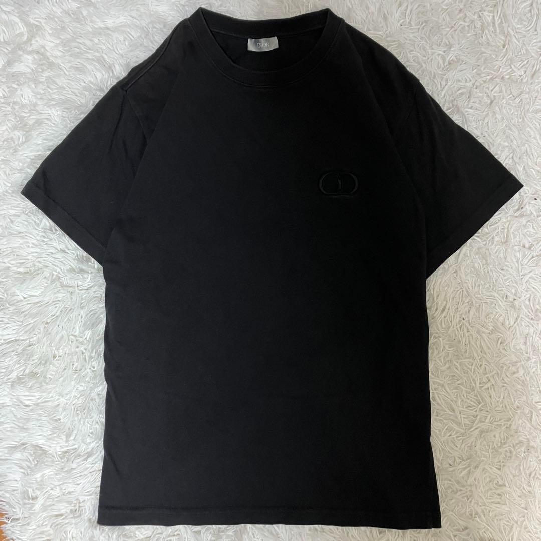 【国内発送★ロゴワンポイント】DIOR Icons Tシャツ Christian Dior ディオール icon Tシャツ CDロゴ ロゴ刺繡