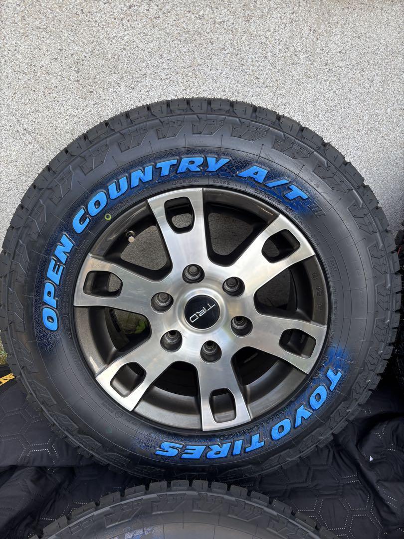 引取り限定❗️ハイエース純正OP TRDホイール新品オープンカントリーAT III 引取り限定❗️ハイエース純正OP TRDホイール新品オープン
