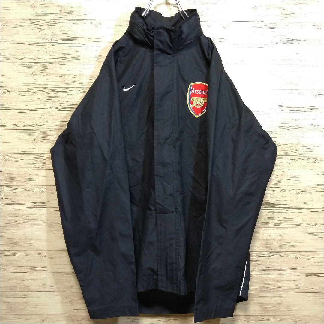 E92 メンズM ブラック Arsenal 4OqoH-m56465707644 NIKE ナイキ ナイロンジャケット 好評得価