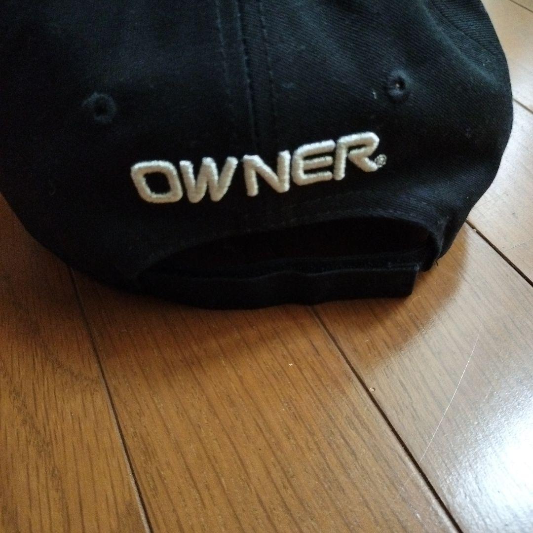OWNER オーナーばり 釣り フィッシング キャップ 帽子 黒 未使用