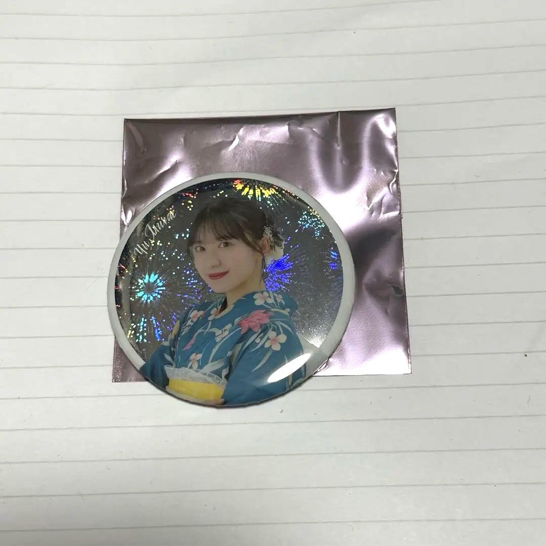 櫻坂46 村井優　缶バッジ　2025年 浴衣衣装 レア　キラキラ 櫻坂46 村井優 5th TOUR 2025 浴衣 缶バッジ レア - メルカリ