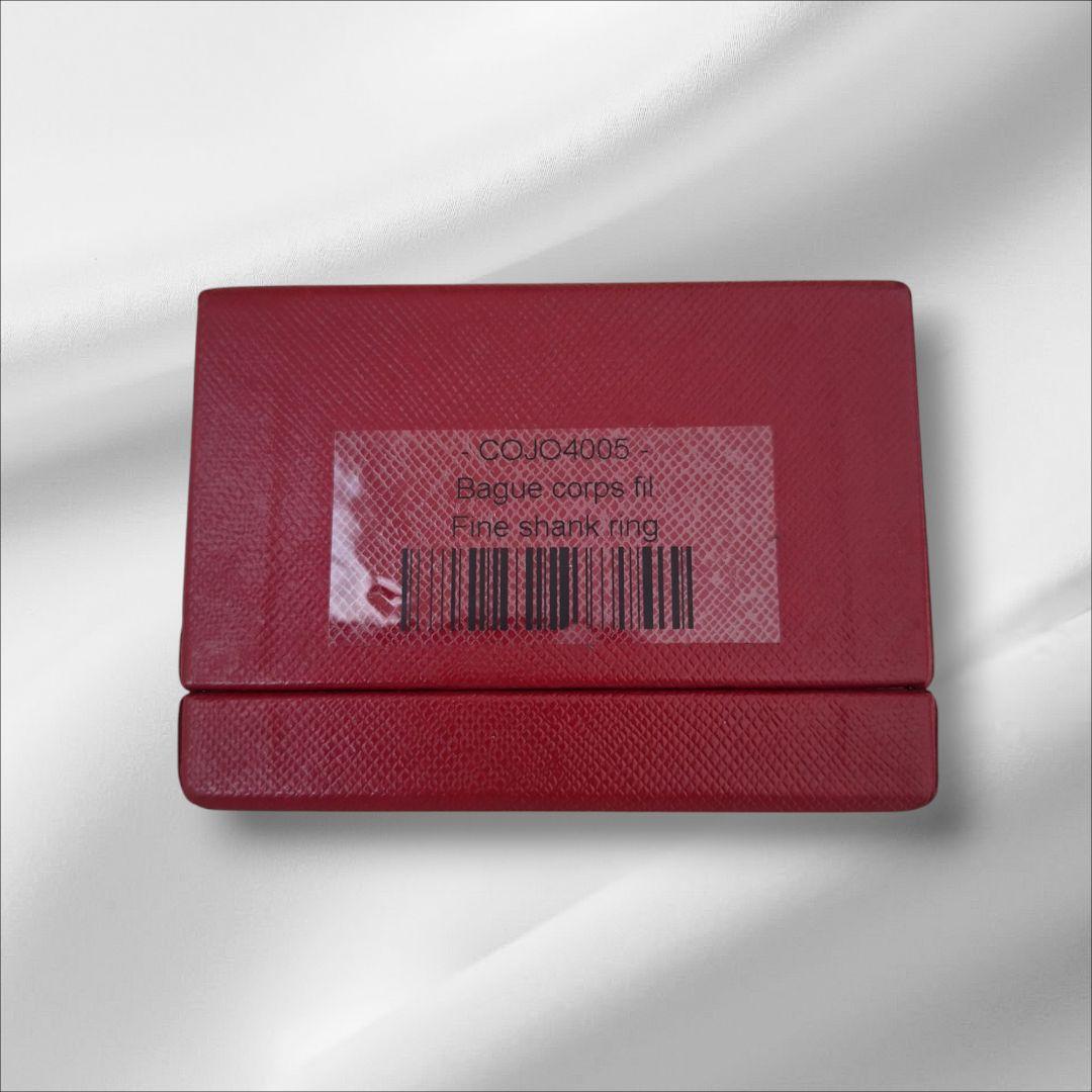 【美品 Cartier カルティエ ミニラブリング750 K18WG 49約9号