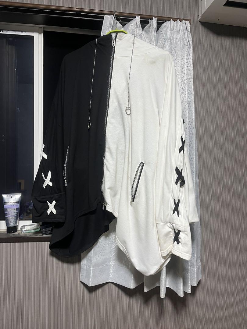 CIVARIZE ポンチョジップアップパーカー