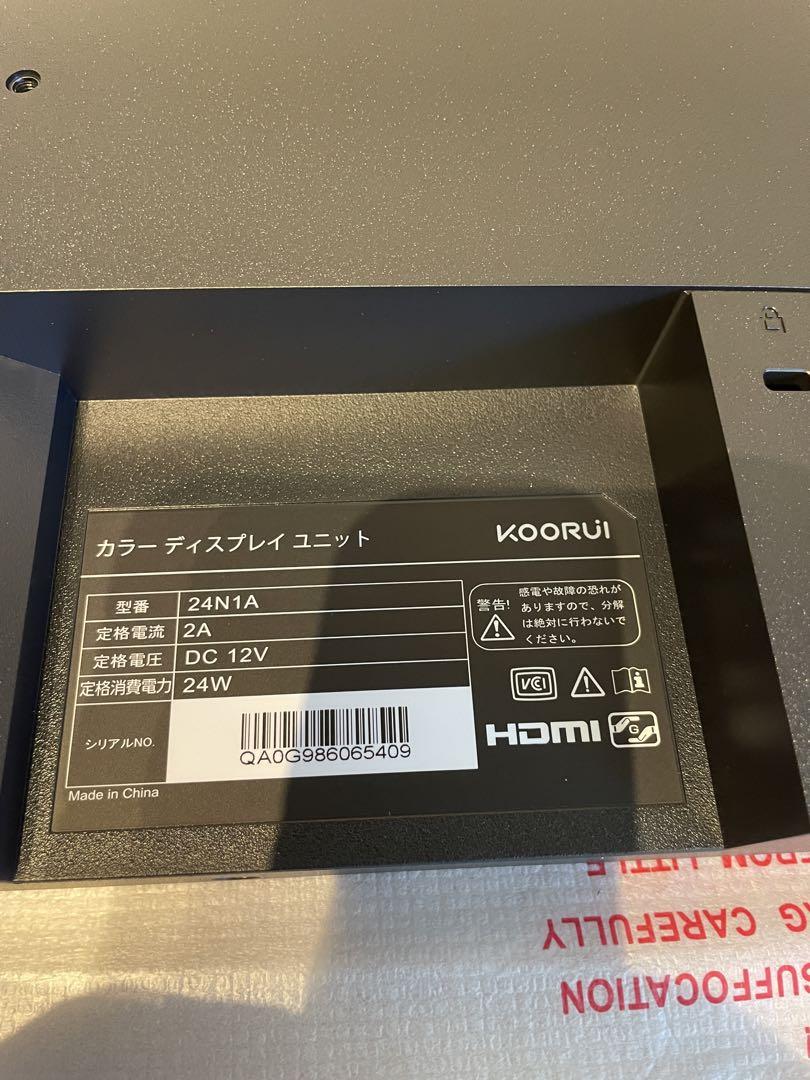 [新品未使用] KOORUI 24N1A 23.8インチ モニター