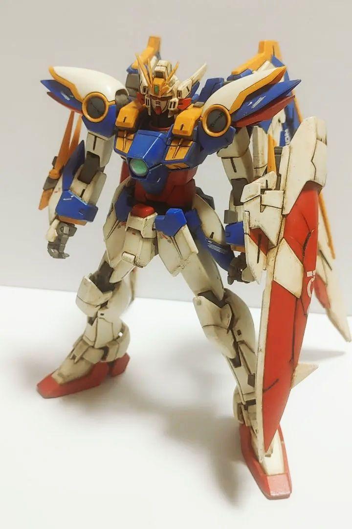 ガンプラ塗装済完成品 MGウイングガンダムVer.ka