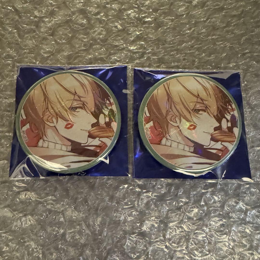 在庫処分セール テ シンキス 吉岡緑郎 缶バッジ SympathyKiss ピンズ・ピンバッジ・缶バッジ