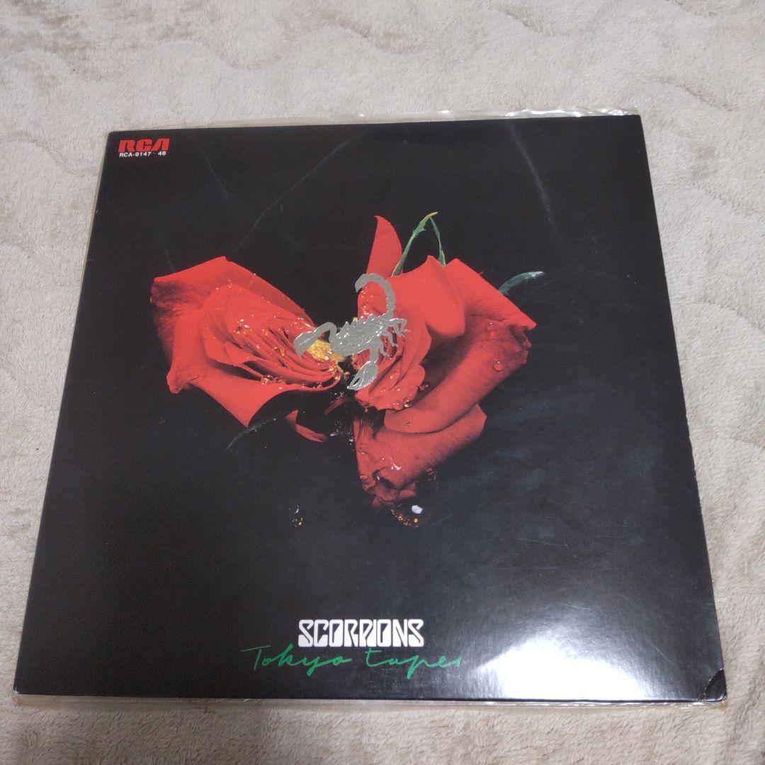 SCORPIONS Tokyo Tapes LPレコード 二枚組 希少です