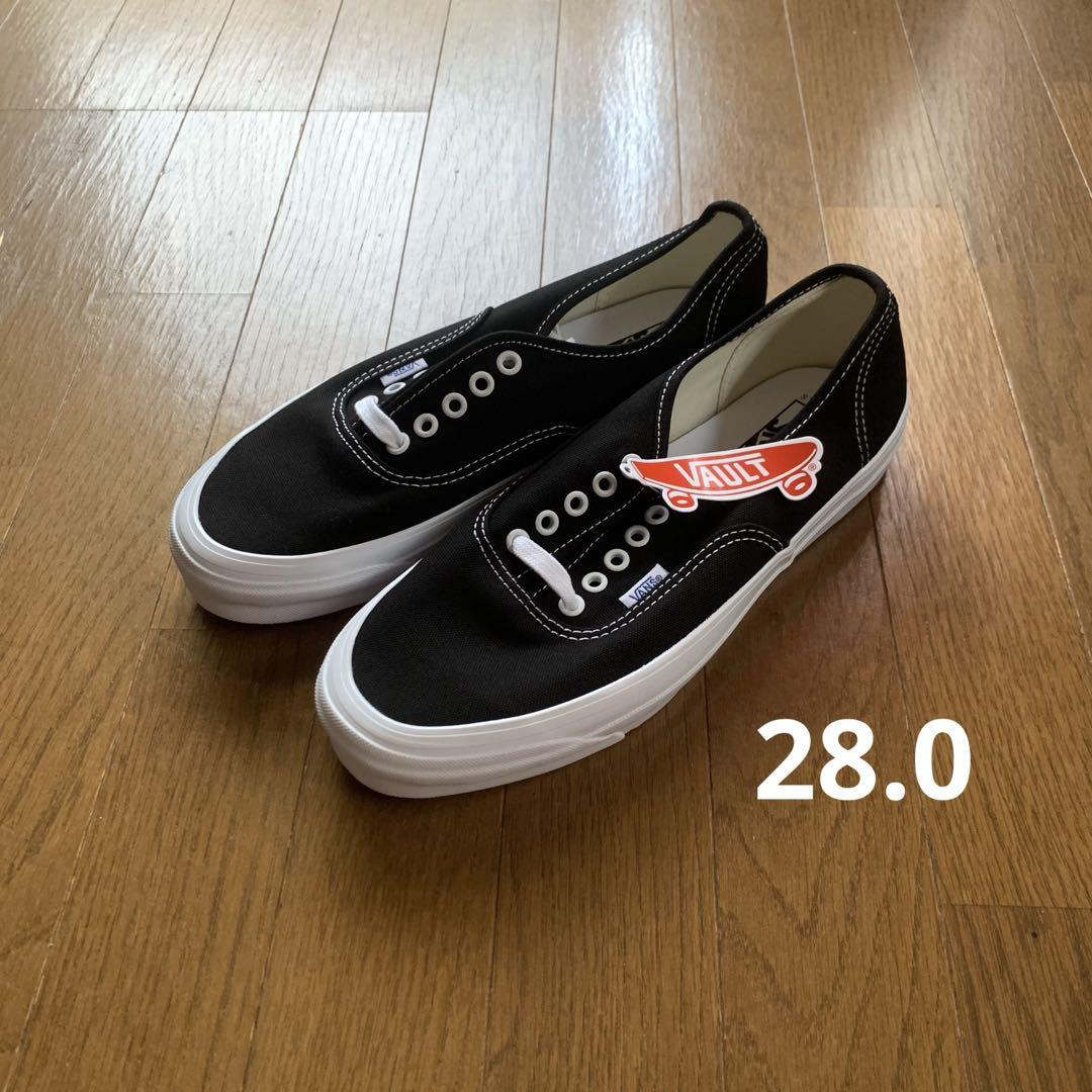 【新品】Vans VAULT authentic OG LX 28.0cm黒