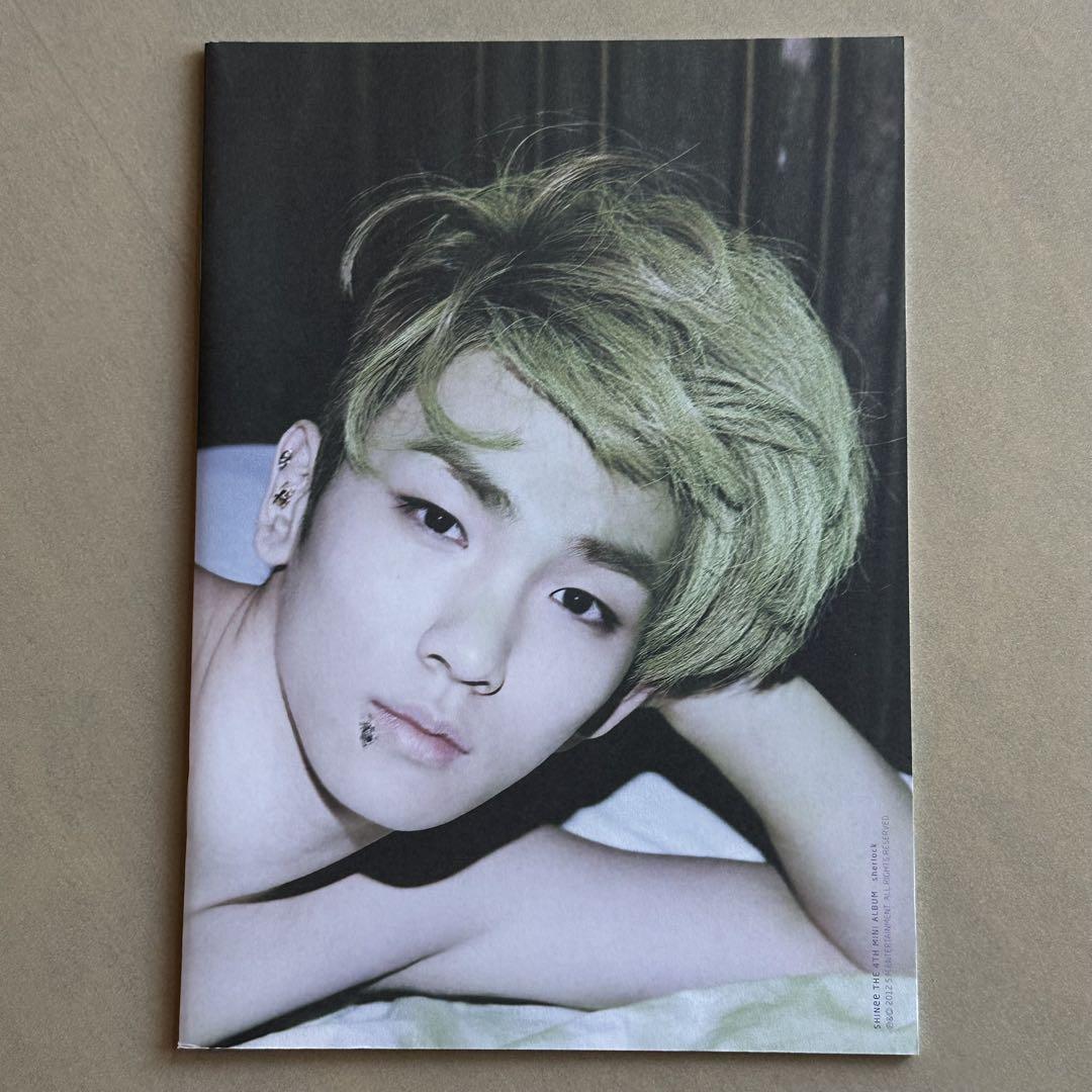 SHINee SHERLOCK 韓国 CD トレカ オニュ - メルカリ