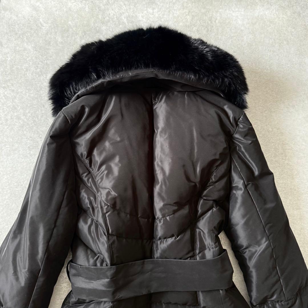 定価10万【未使用】MATERIA MILANO フォックスファー ダウンコート 定価10万【未使用】MATERIA MILANO フォックスファー ダウンコート